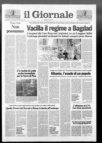 Il giornale : quotidiano del mattino